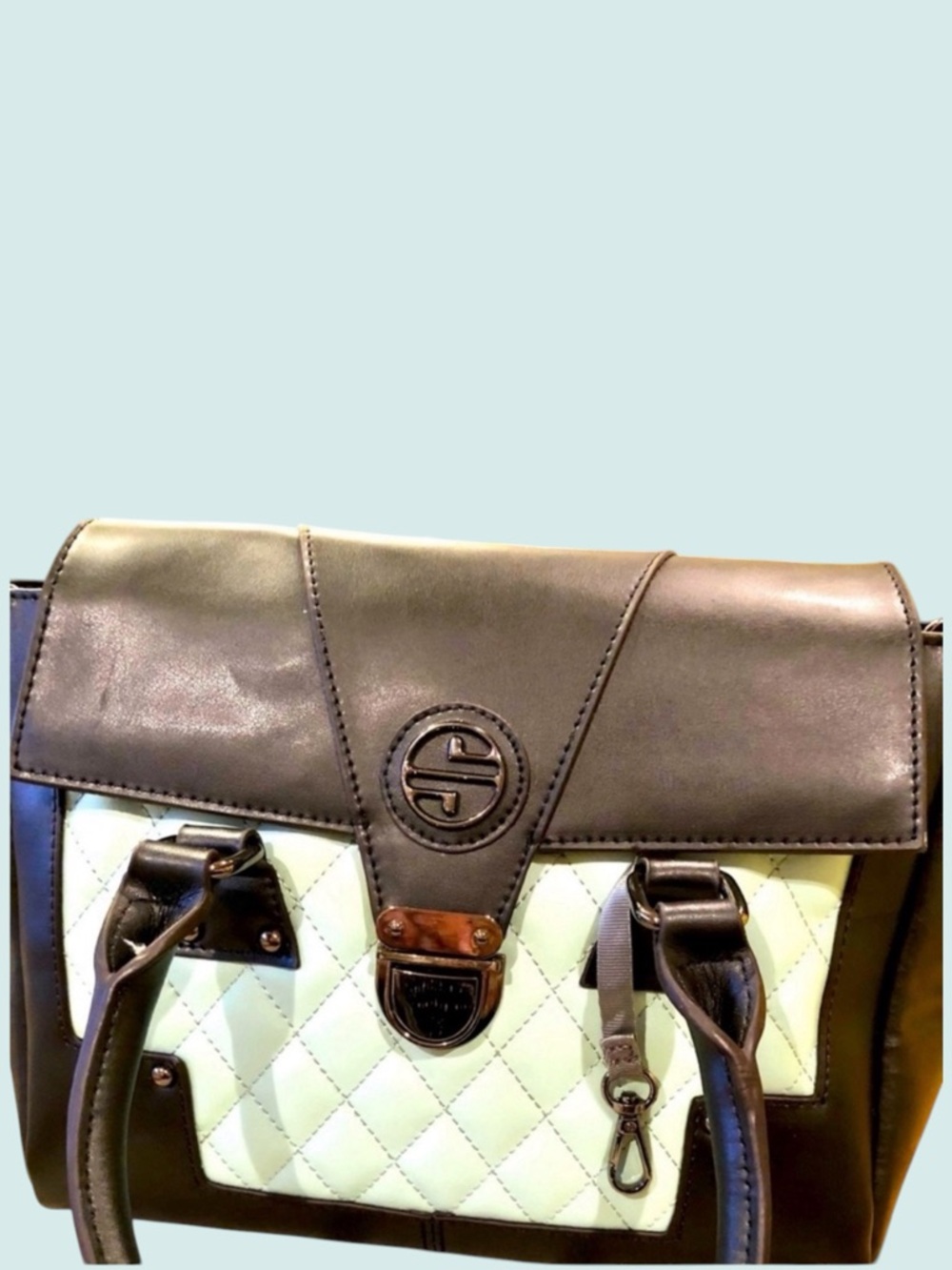 Segolene Paris Designer Quilted Crossbody Bag New For Sale MSRP $114